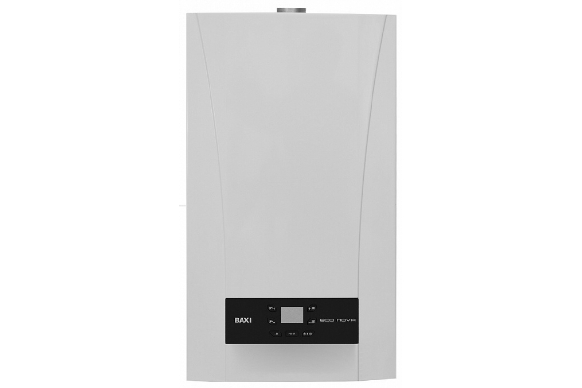 фото Котел газовый baxi eco nova 31 f (31 квт) двухконтурный