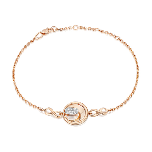

Браслет из золота р.  PLATINA jewelry 05-0718-00-201-1111, топаз, 05-0718-00-201-1111