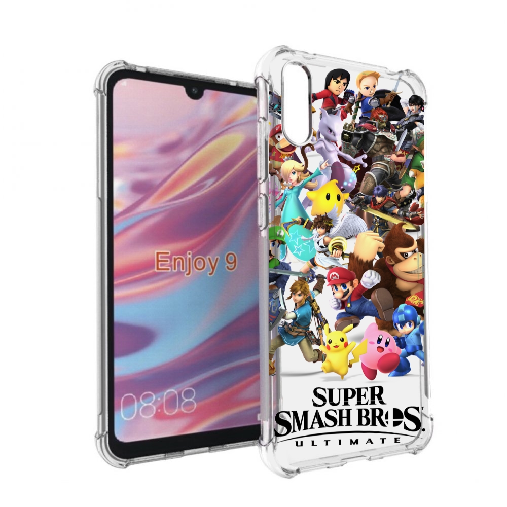 

Чехол бампер MyPads Super Smash Bros для Huawei Enjoy 9, Прозрачный, Tocco