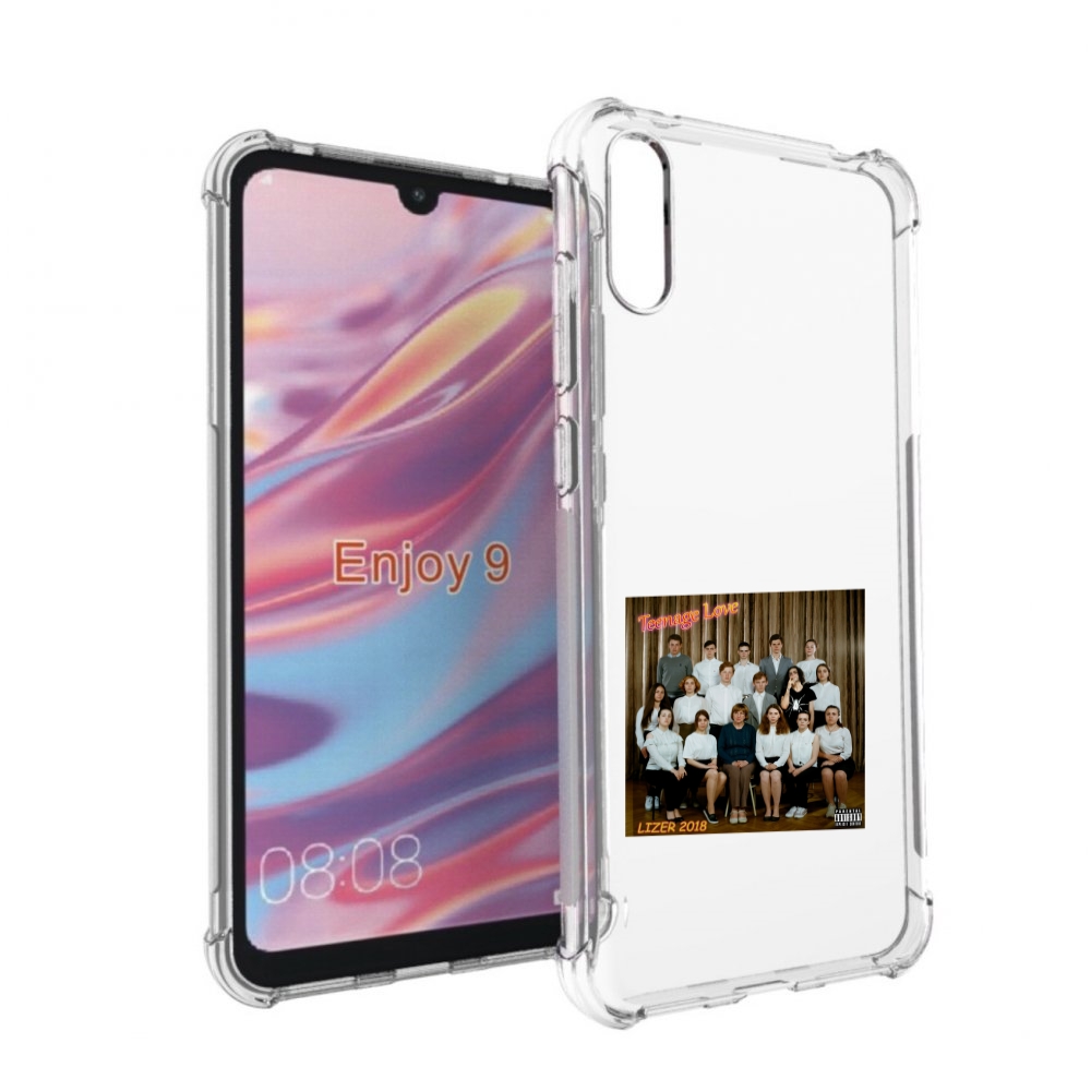 

Чехол бампер MyPads Teenage Love LIZER для Huawei Enjoy 9, Прозрачный, Tocco