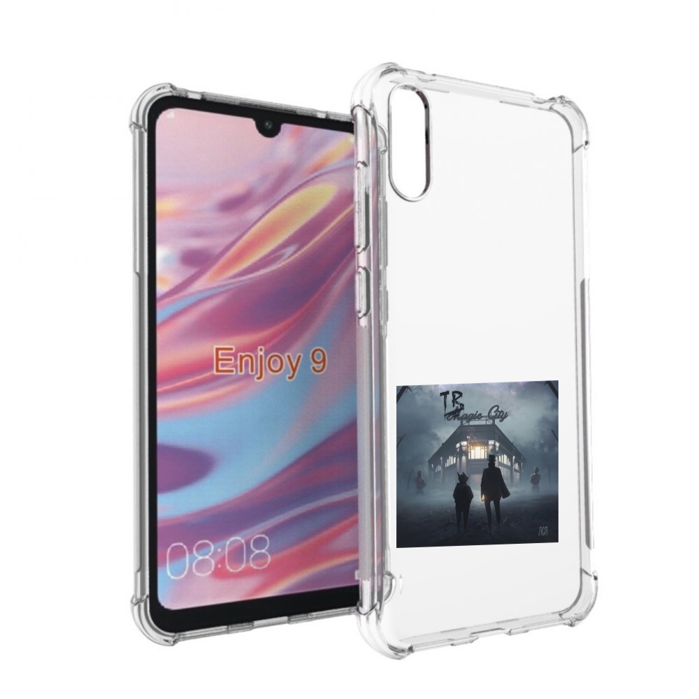 

Чехол бампер MyPads Tragic City ЛСП для Huawei Enjoy 9, Прозрачный, Tocco