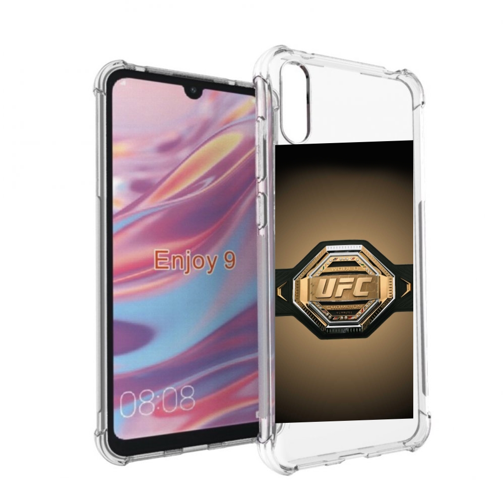 

Чехол бампер MyPads UFC единоборства мужской для Huawei Enjoy 9, Прозрачный, Tocco