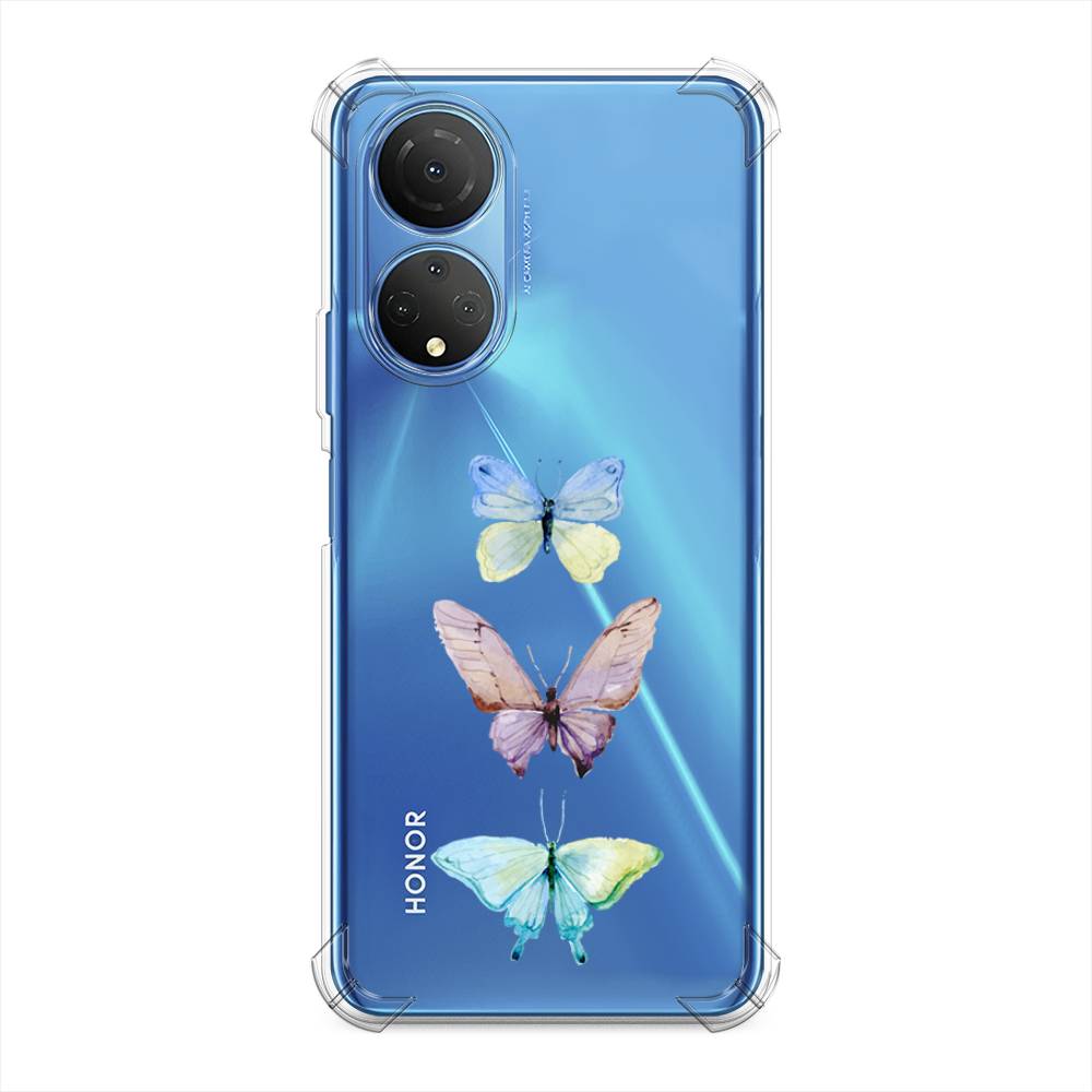 

Чехол Awog на Honor X7 2022 "Акварельные бабочки", Фиолетовый, 6108851-1