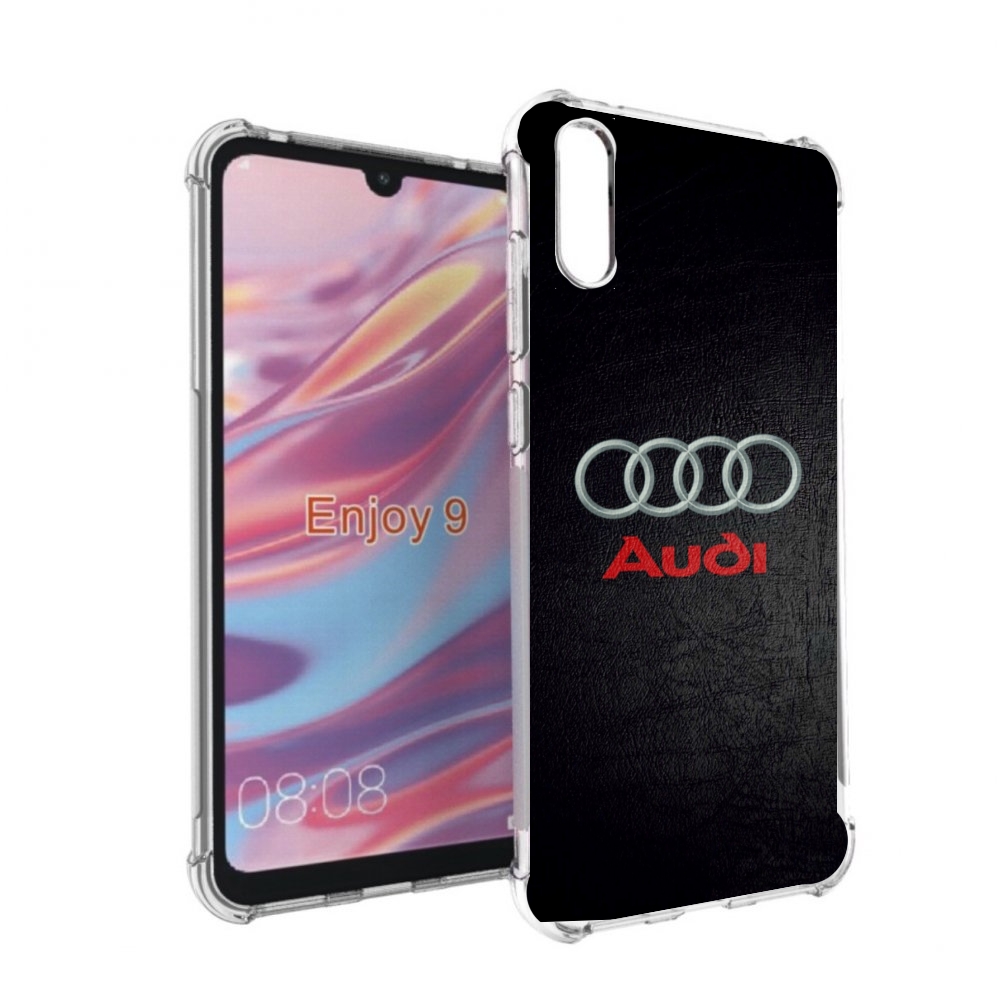 

Чехол бампер MyPads audi ауди 6 мужской для Huawei Enjoy 9, Прозрачный, Tocco