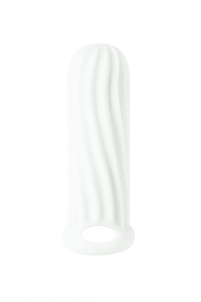 Фаллоудлинитель Lola Toys Homme Wide белый 13 см