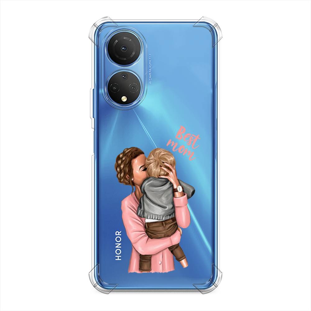 

Чехол Awog на Honor X7 2022 "Мама с малышом", Розовый;коричневый;бежевый, 6108851-1