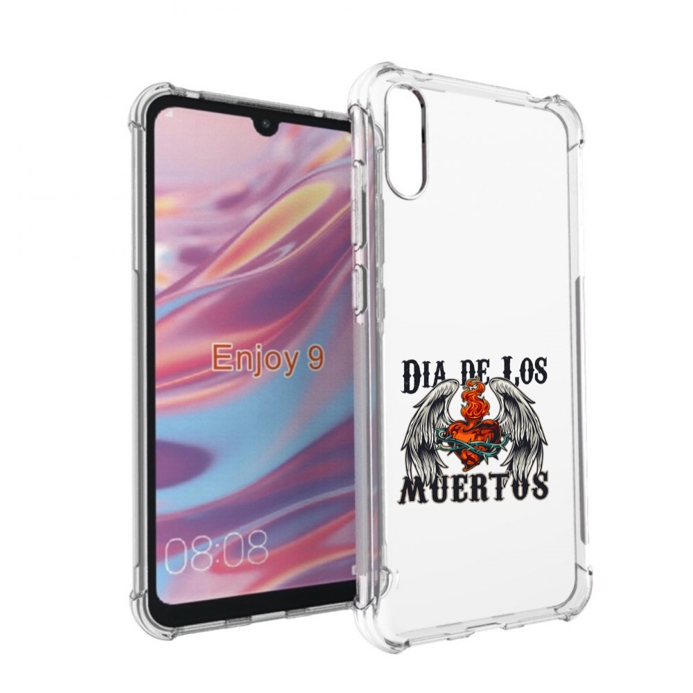

Чехол бампер MyPads burning-heart для Huawei Enjoy 9, Прозрачный, Tocco