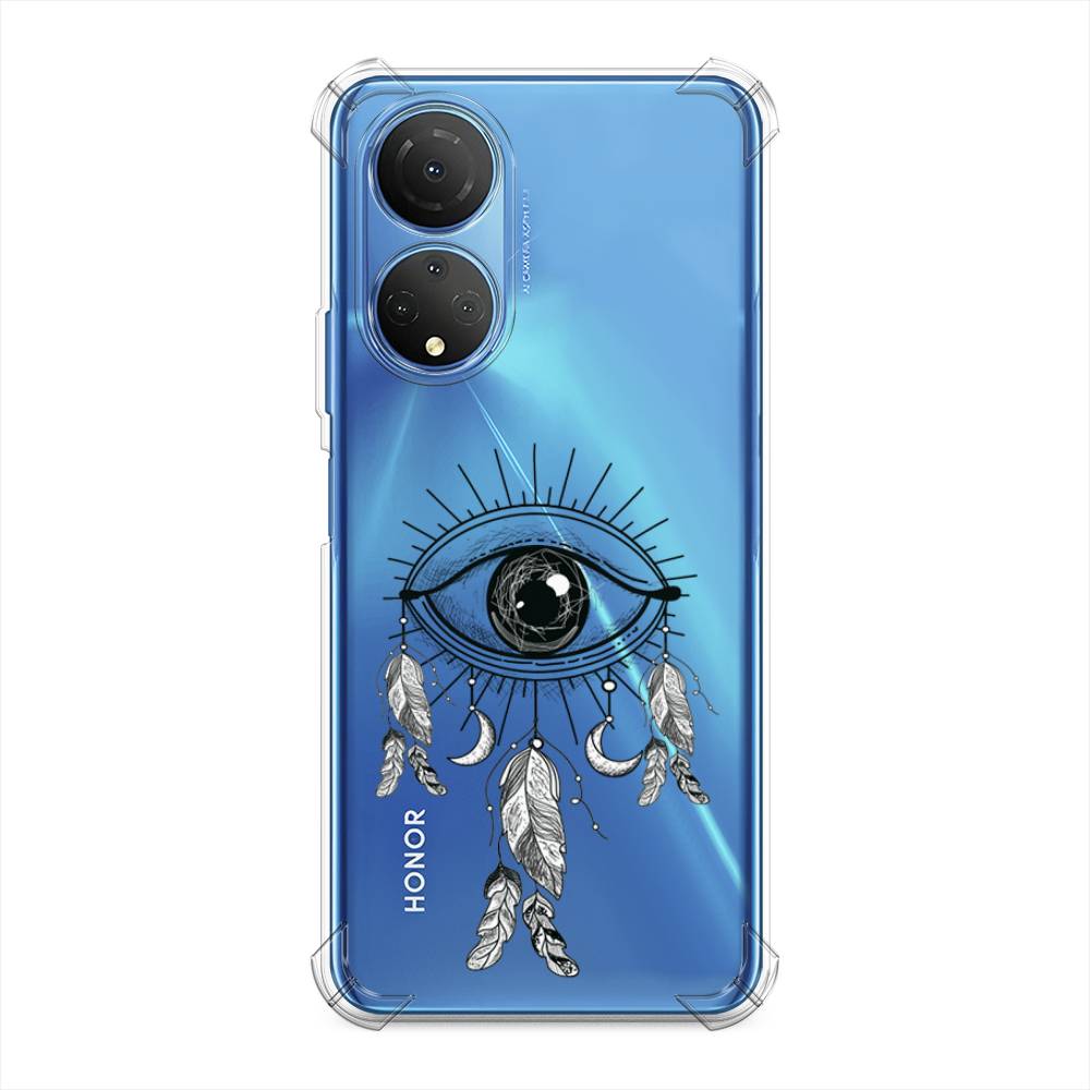 

Чехол Awog на Honor X7 2022 "Всевидящее око-ловец снов", Серый, 6108851-1