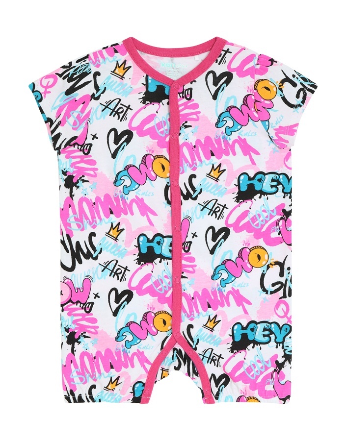 

Боди детское Kari Baby SS24B11600703, разноцветный, 80, 228827