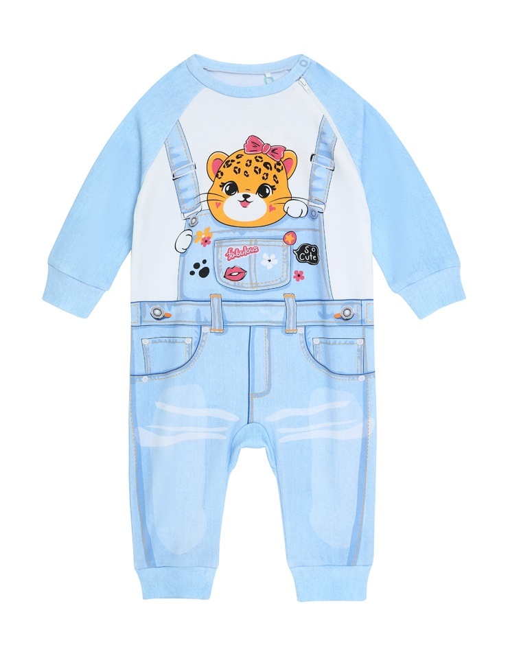 Комбинезон детский Kari Baby SS24B15700502, синий, 56