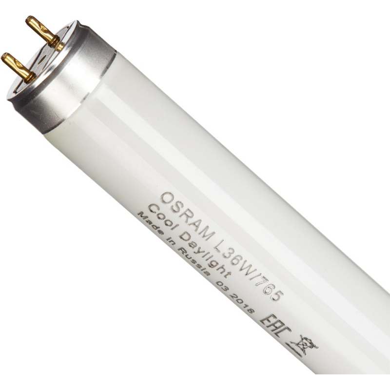

Электрическая лампа Osram люминесц. L 36W/765 G13 6400К хол.дневн. 25шт/уп.