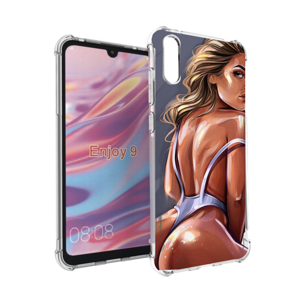 

Чехол бампер MyPads craigos-art для Huawei Enjoy 9, Прозрачный, Tocco