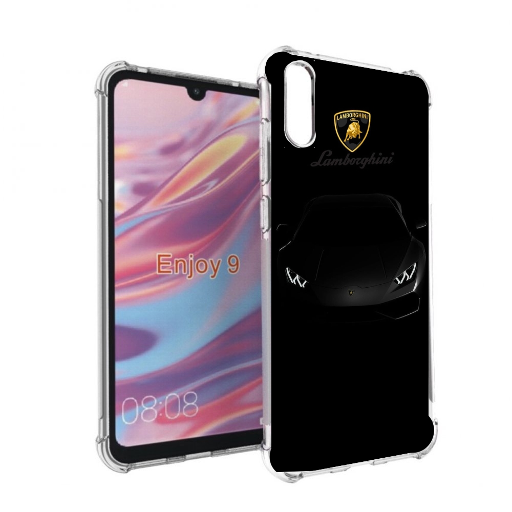 

Чехол бампер MyPads lambo ламба 4 мужской для Huawei Enjoy 9, Прозрачный, Tocco