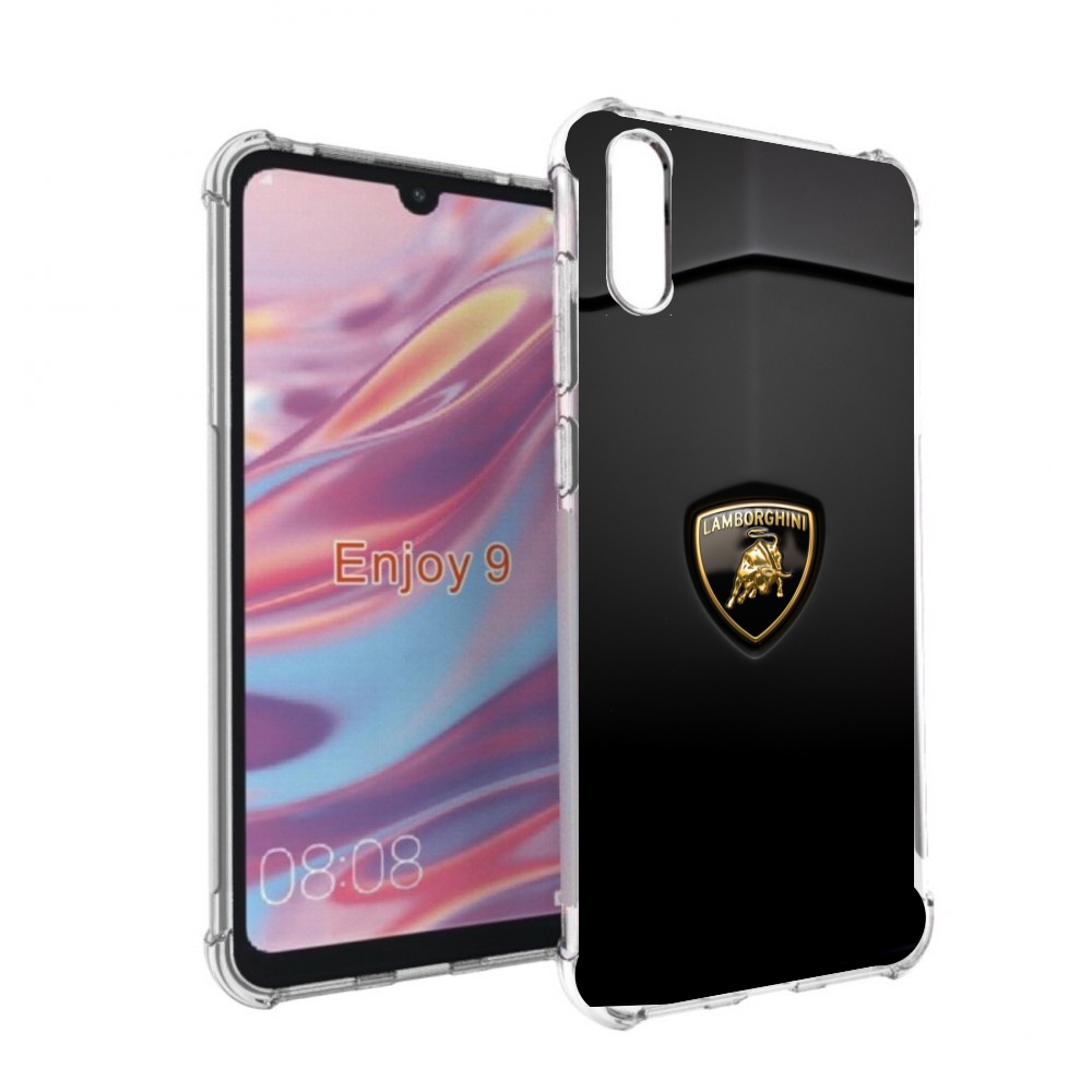 

Чехол бампер MyPads lamborghini ламба 3 для Huawei Enjoy 9, Прозрачный, Tocco