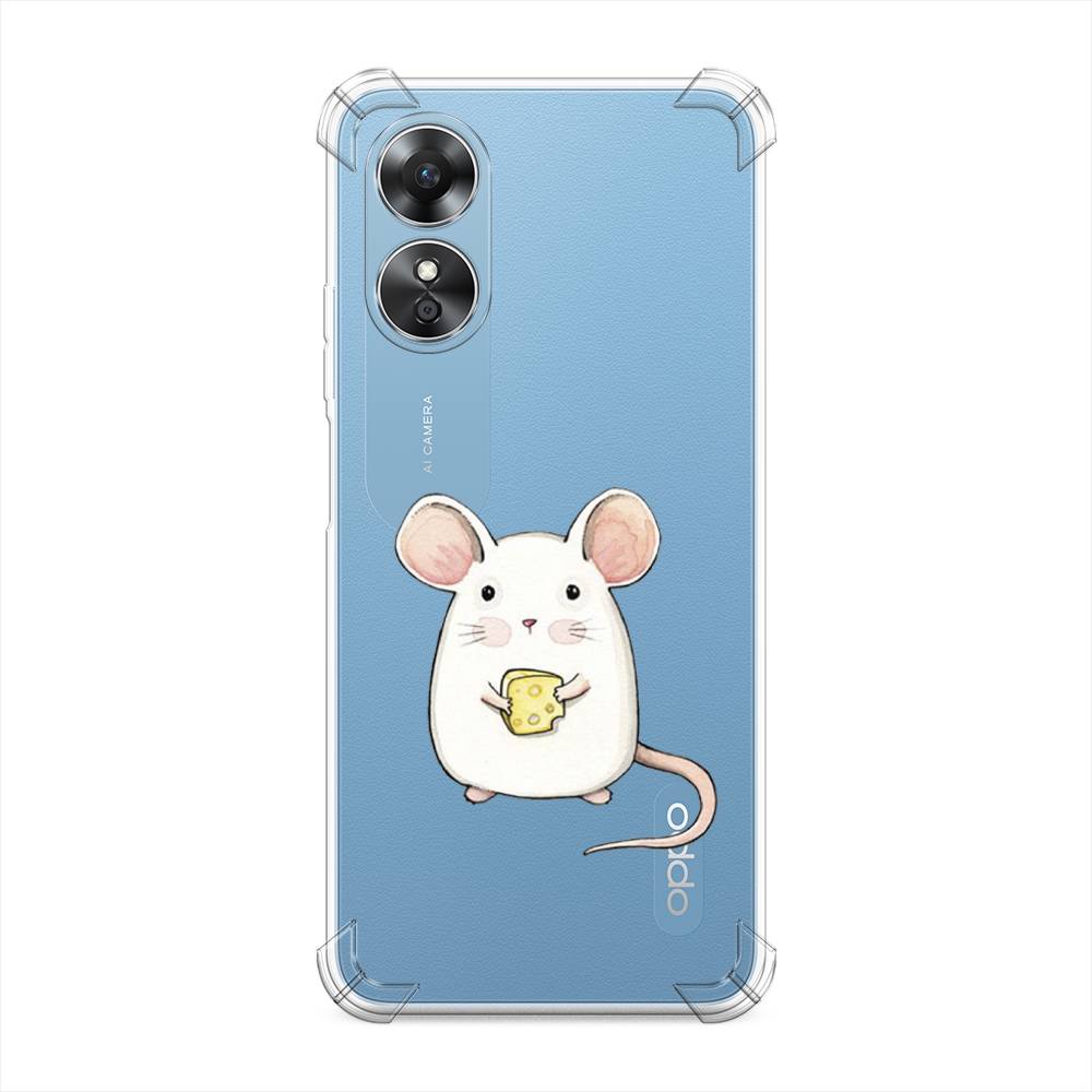 

Чехол Awog на Oppo A17 "Мышка", Белый;розовый;прозрачный, 2512051-1