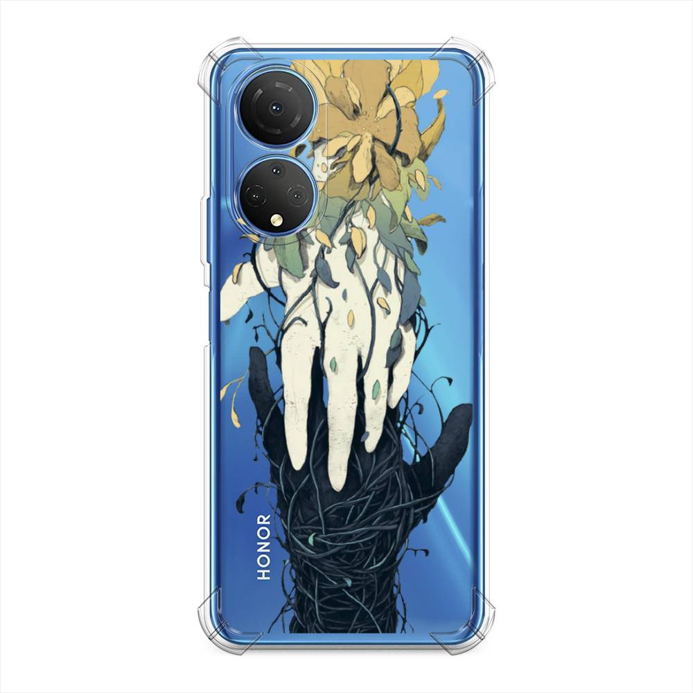 

Чехол Awog на Honor X7 2022 "Сплетения рук", Зеленый, 6108851-1