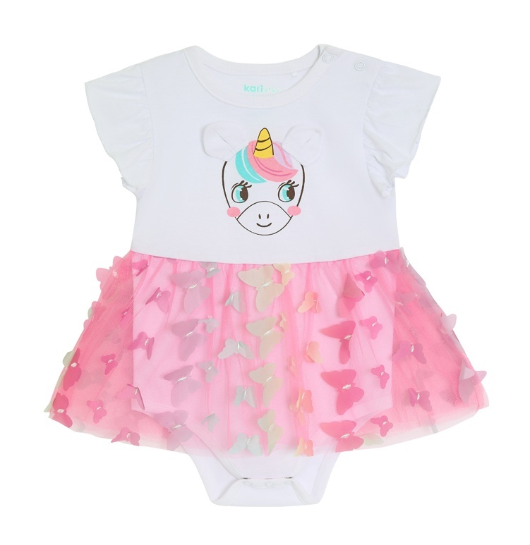 

Платье детское Kari Baby SS24B16501004, белый, 74, 228838