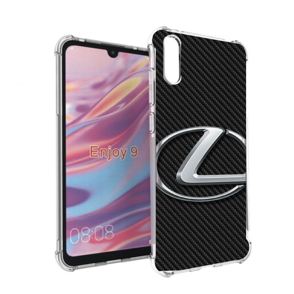 

Чехол бампер MyPads lexus лексус 3 для Huawei Enjoy 9, Прозрачный, Tocco