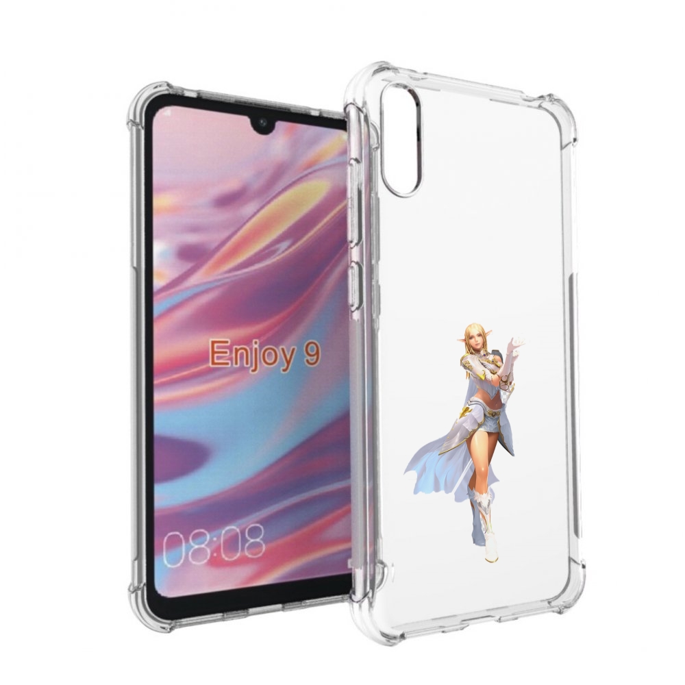 

Чехол бампер MyPads lineage для Huawei Enjoy 9, Прозрачный, Tocco