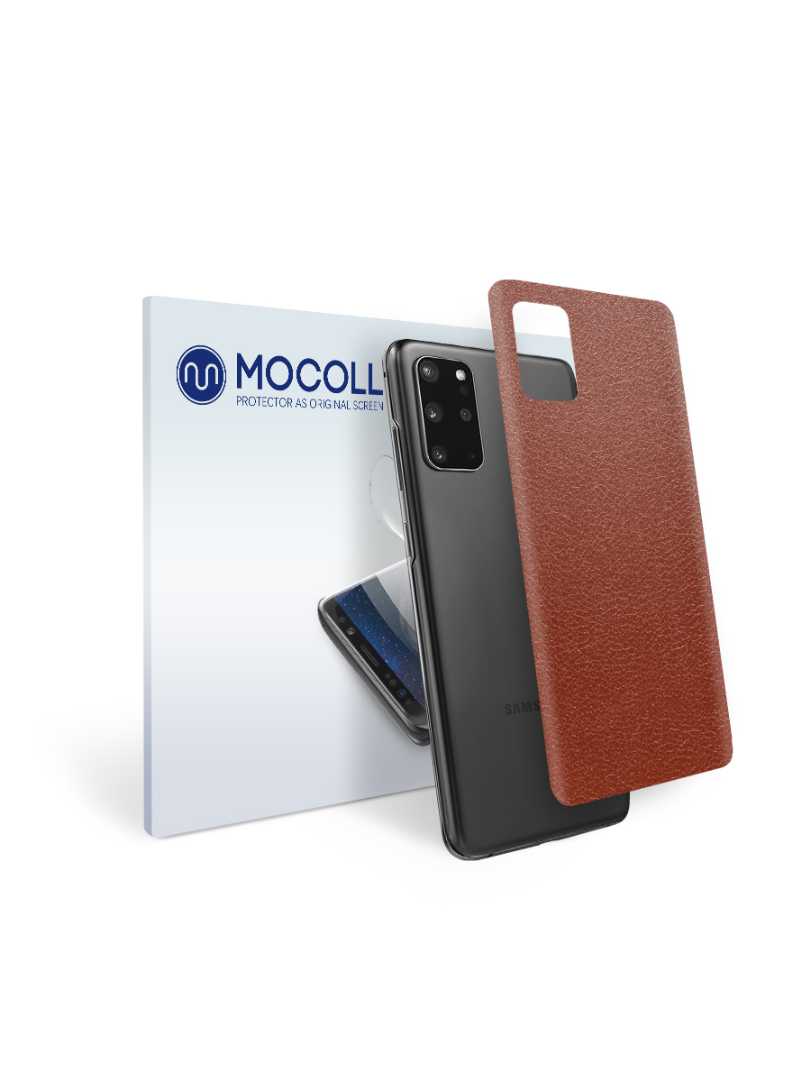 

Пленка защитная MOCOLL для задней панели Samsung GALAXY A20S Кожа белая