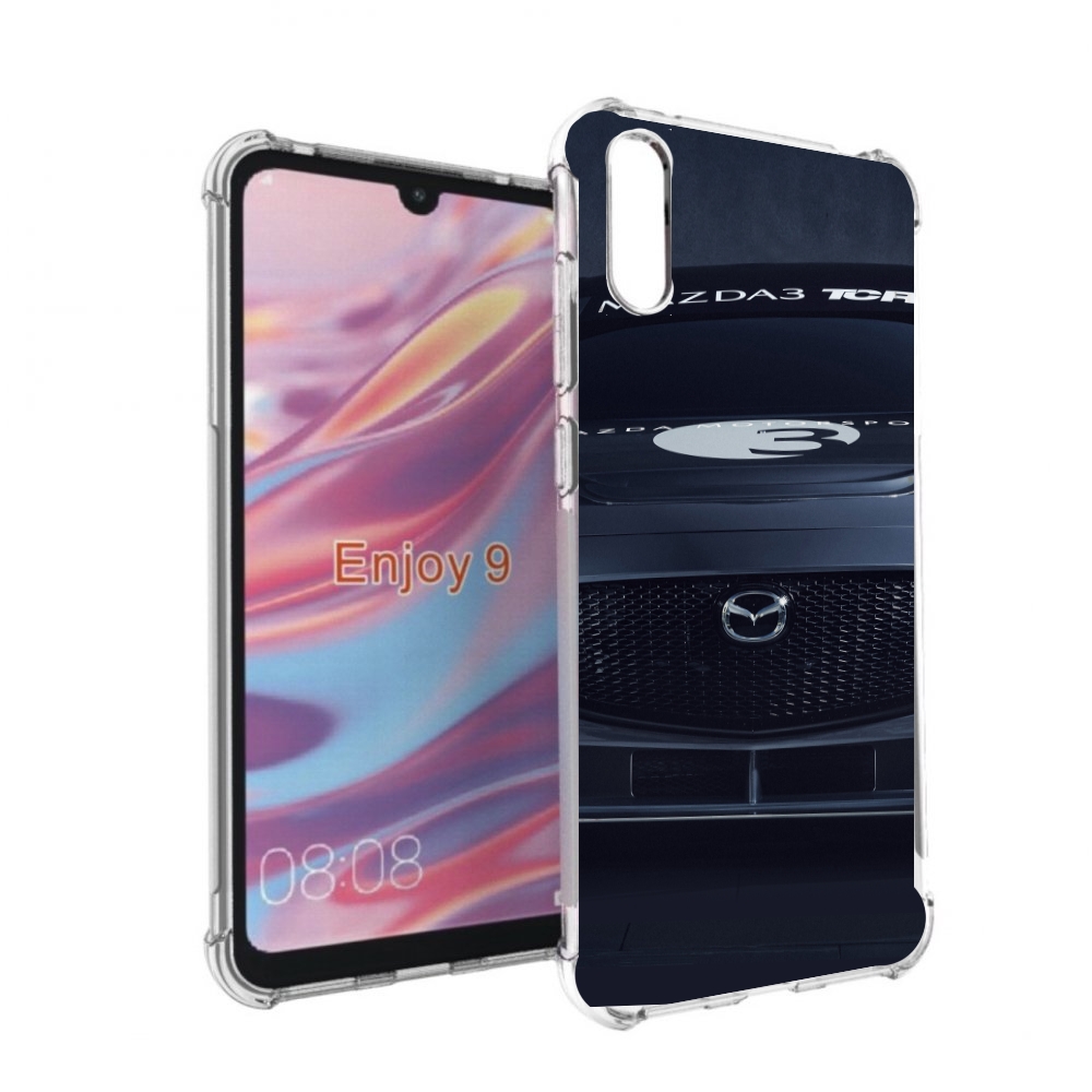 

Чехол бампер MyPads mazda мазда 3 для Huawei Enjoy 9, Прозрачный, Tocco