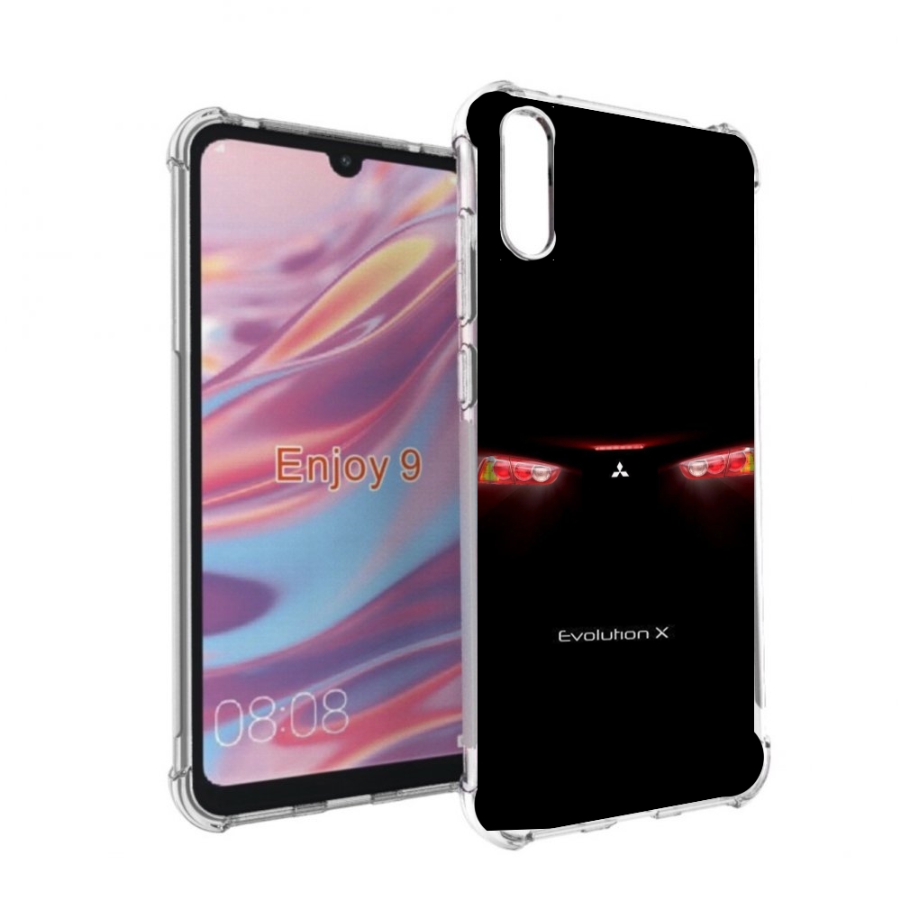 

Чехол бампер MyPads mitsubishi-мицубиси-1 для Huawei Enjoy 9, Прозрачный, Tocco