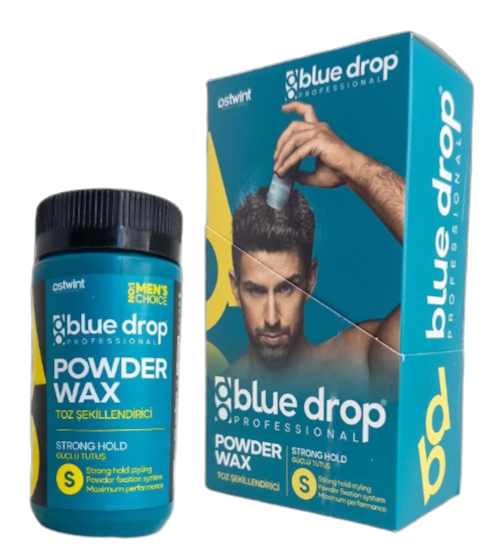 Пудра Ostwint для укладки волос Blue Drop Poiwder Wax Strong hold