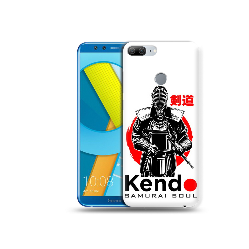 

Чехол MyPads Tocco для Huawei Honor 9 Lite рисованый самурай (PT117118.56.581), Прозрачный, Tocco