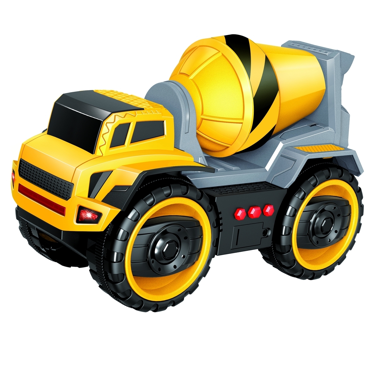 

Машинка фрикционная Handers Бетономешалка с длиной 23 см со светом и звуком Большие колёса