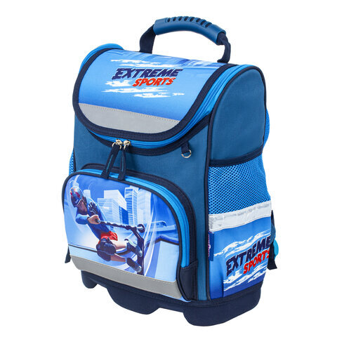 

Ранец ЮНЛАНДИЯ WISE для начальной школы, Skate, 37х29х15 см, 229947, Синий