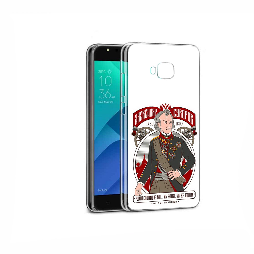 

Чехол MyPads Tocco для Asus ZenFone 4 Selfie Суворов, Прозрачный, Tocco