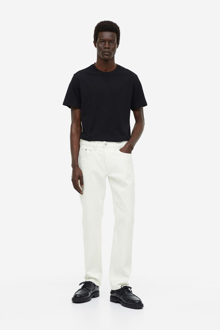 

Джинсы мужские H&M 1100162004 белые 44/32 (доставка из-за рубежа), Белый, 1100162004