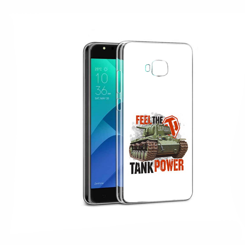 

Чехол MyPads Tocco для Asus ZenFone 4 Selfie Танк, Прозрачный, Tocco