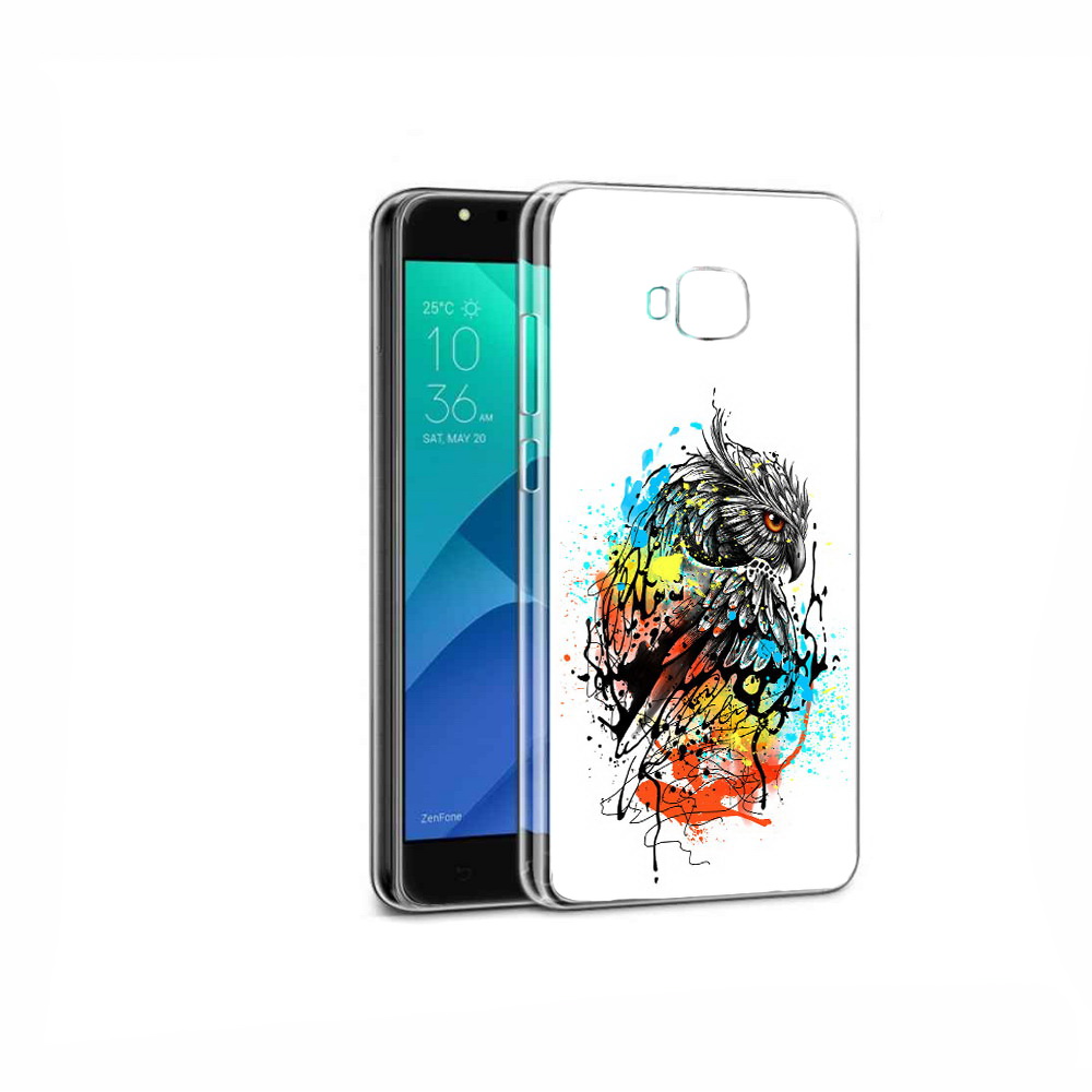 Чехол MyPads Tocco для Asus ZenFone 4 Selfie Творческая сова