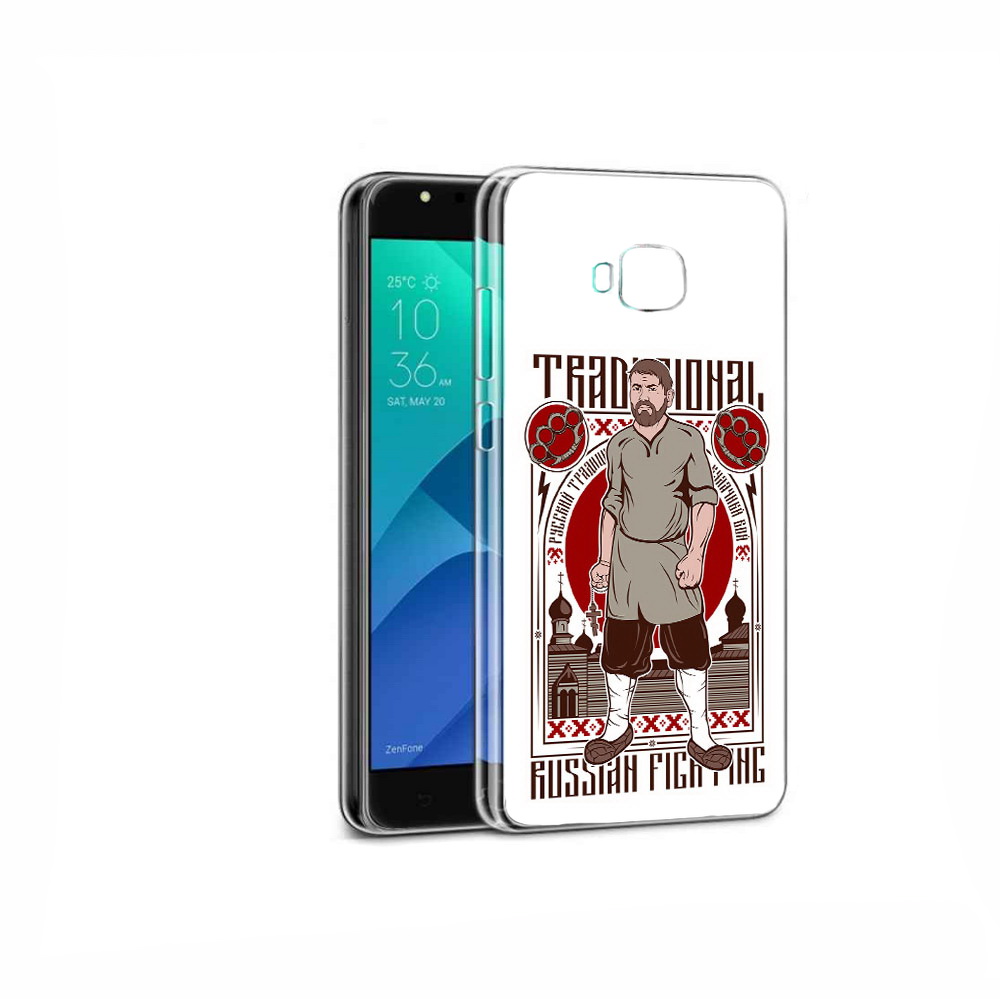 

Чехол MyPads Tocco для Asus ZenFone 4 Selfie Традициональный мужчина, Прозрачный, Tocco