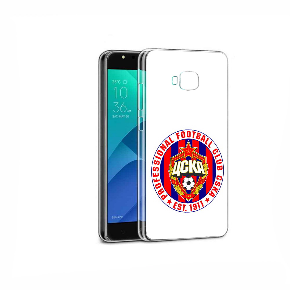 

Чехол MyPads Tocco для Asus ZenFone 4 Selfie ФК ЦСК логотип, Прозрачный, Tocco