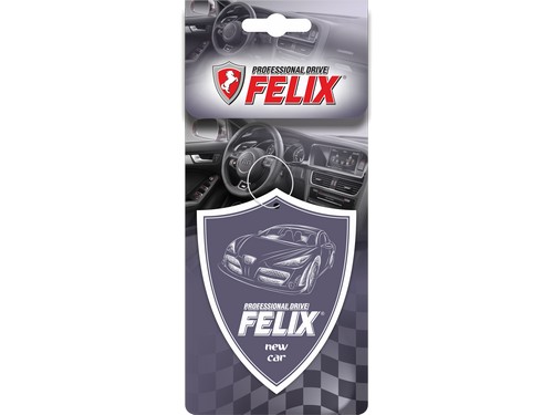 фото Felix ароматизатор подвесной картонный салон нового авто (felix)