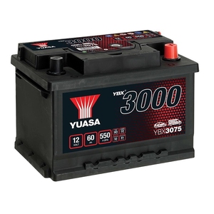 

Аккумулятор Yuasa YBX3075 60 Ач 550А низкий