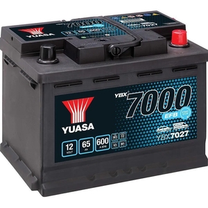 

Аккумулятор Yuasa YBX7027 EFB Start-Stop 65 Ач 600А