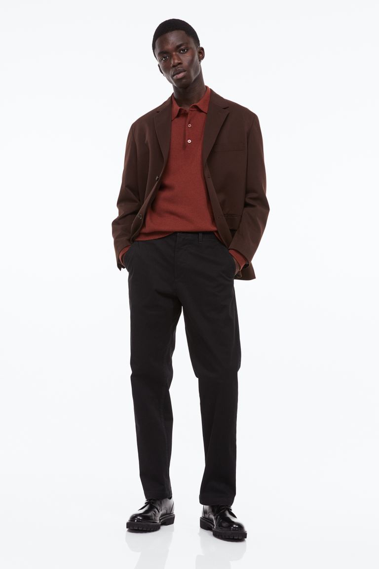 

Брюки мужские H&M 1100436001 черные 28 (доставка из-за рубежа), Черный, 1100436001