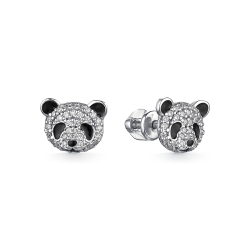 

Серьги пусеты из серебра с фианитом DEWI KIDS 901061786, 901061786