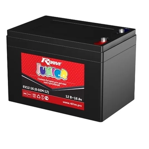 

Аккумулятор гелевый RDrive Junior EV12-16 (6-DZM-12)