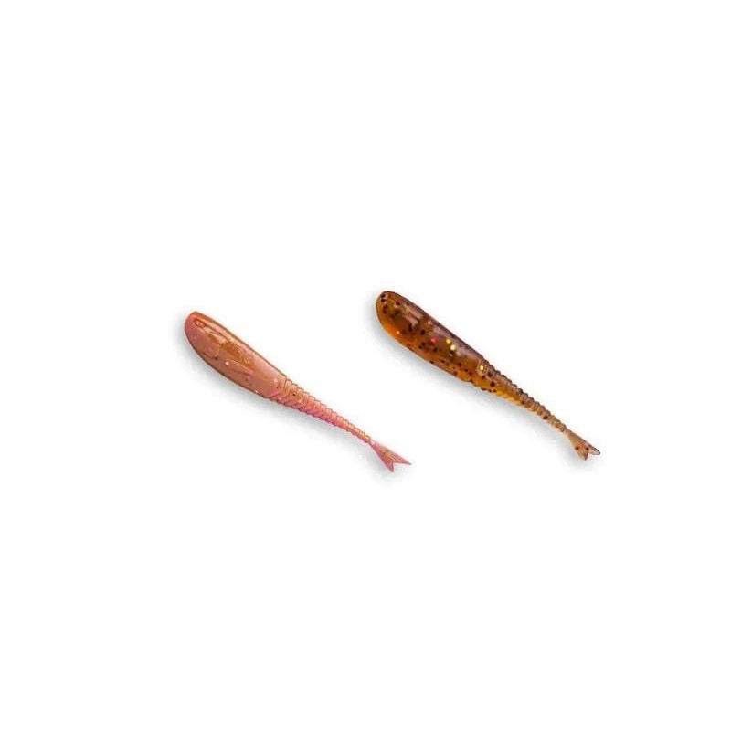 

Мягкие приманки Crazy Fish GLIDER 1.2" Чеснок # Мix 12 + 32 (16шт), Коричневый, Glider