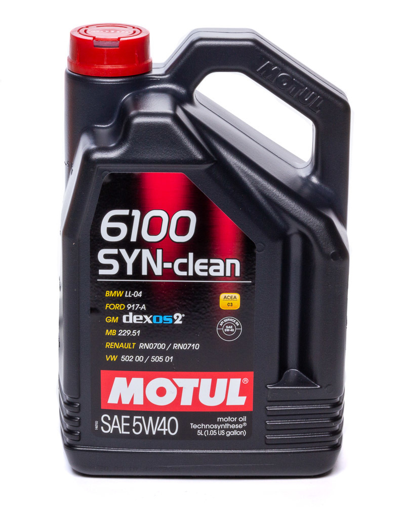 

Моторное масло Motul 6100 SYN-CLEAN ACEA C3 API SN BMW LL-04 5W40 5л