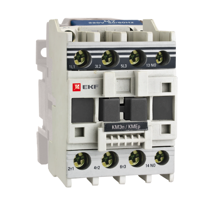 

Контактор EKF PROxima КМЭп малогабаритный 12А 24В DC 1NC ctr-s-12-24-1nc-p