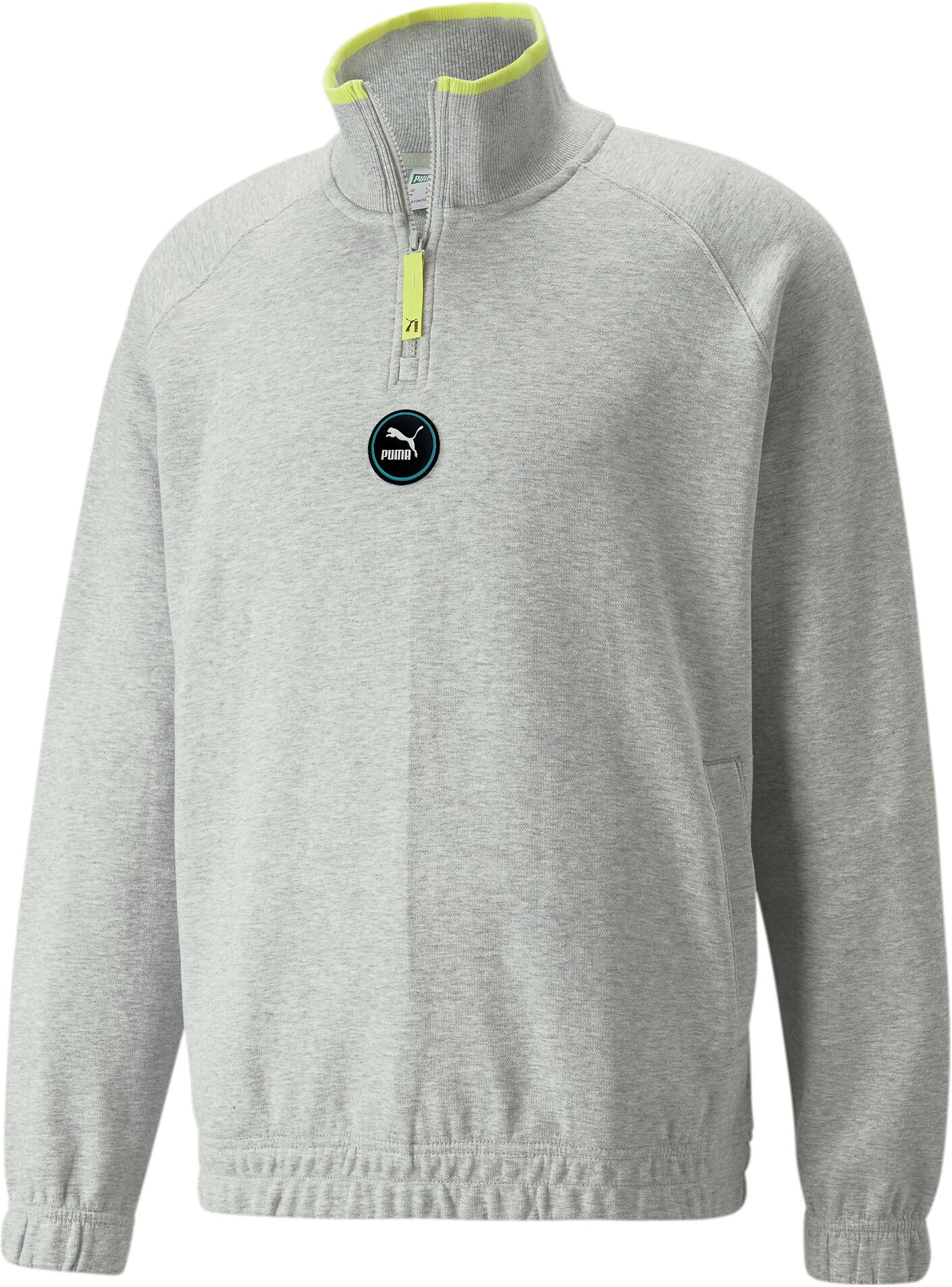 

Толстовка мужская Puma Swxp Half-Zip Dk серая S, Серый, Swxp Half-Zip Dk