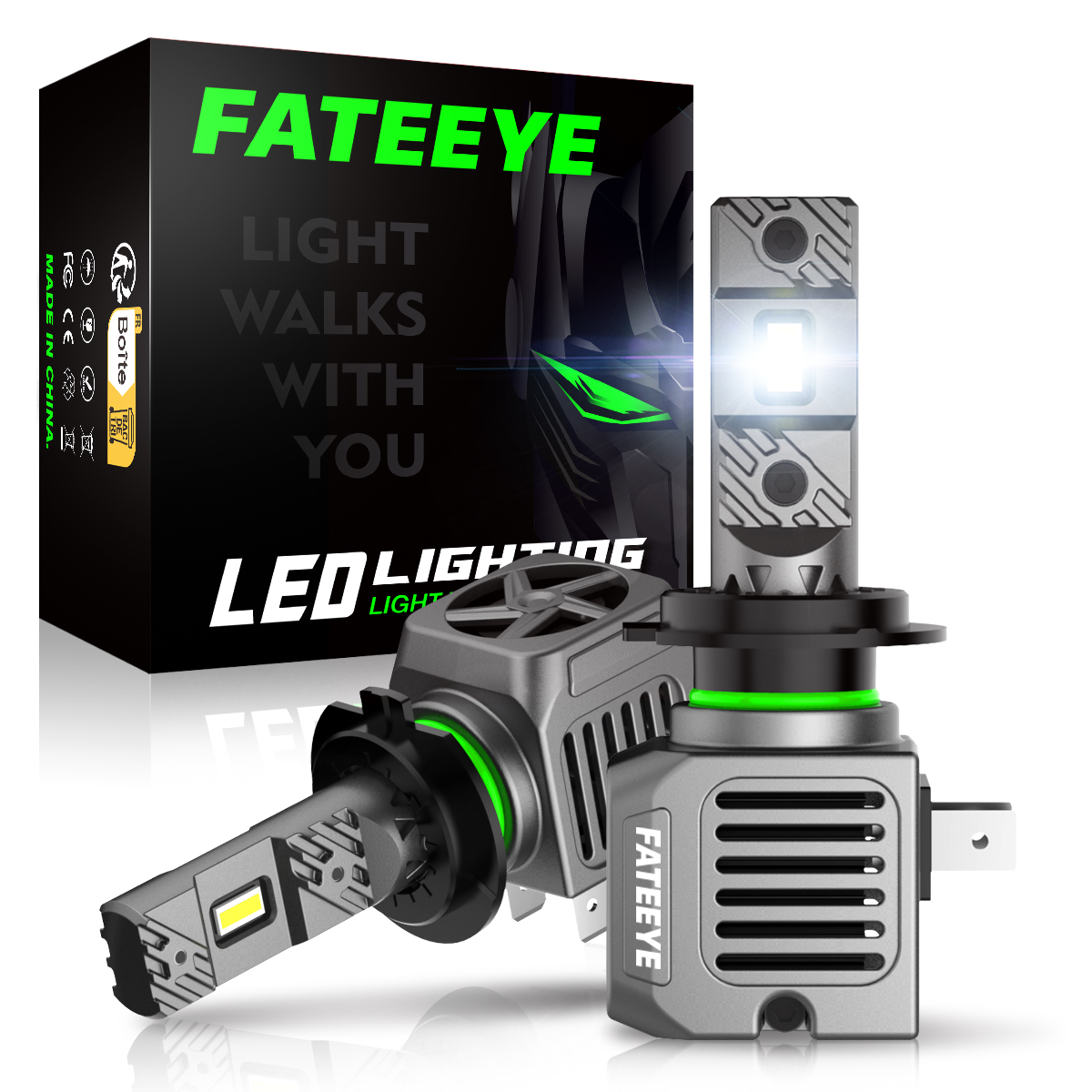 Светодиодная лампа автомобильная FATEEYE H7 (A700-F3-H7)