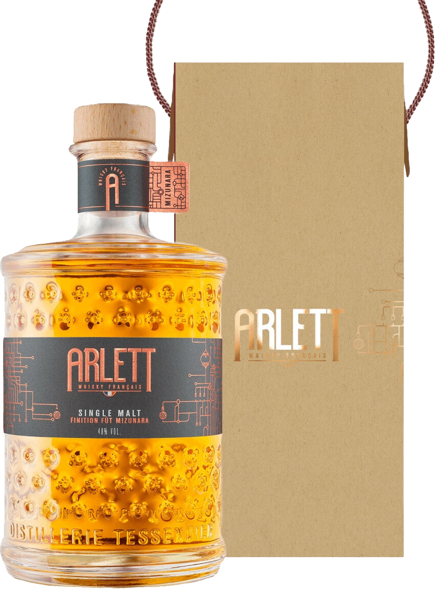 

Виски Tessendier Arlett Single Malt Finition fut Mizunara (gift box) 48% 0,7л