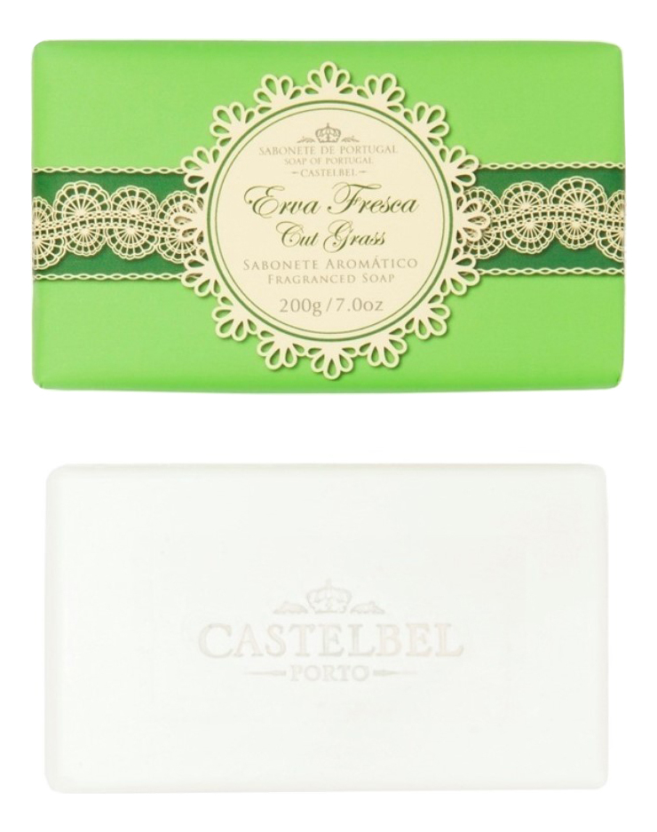 

Мыло Castelbel Porto Gourmet Cut Grass 200 г, 373323
