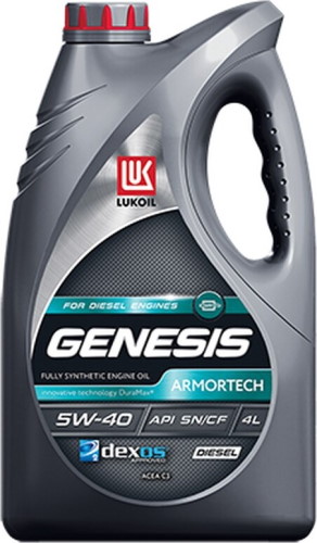 

Моторное масло Lukoil синтетическое Genesis Armortech Diesel Sn 5W40 60л